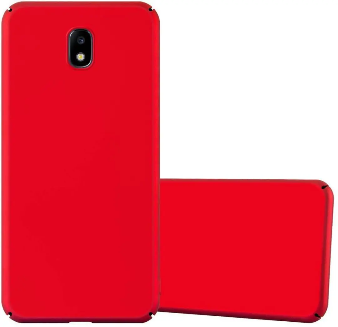 Cadorabo Hoesje geschikt voor Samsung Galaxy J5 2017 in METAAL ROOD