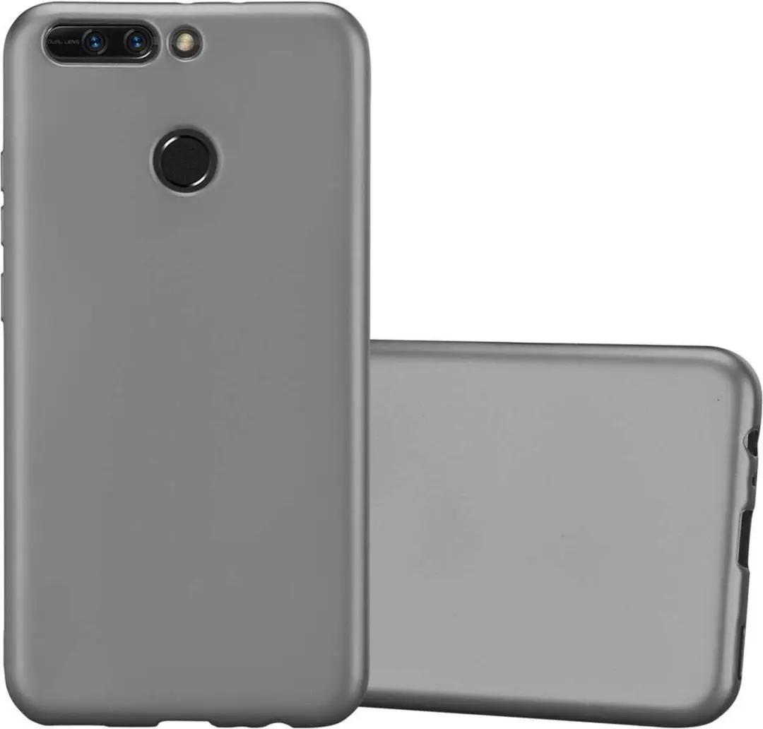 Cadorabo Hoesje geschikt voor Honor 8 PRO in METALLIC GRIJS