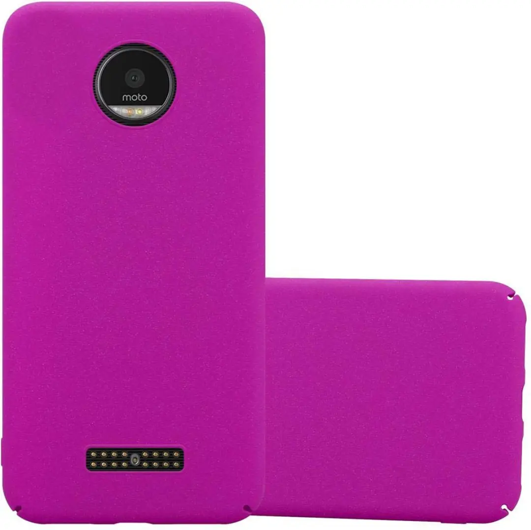 Cadorabo Hoesje geschikt voor Motorola MOTO Z in FROSTY ROZE