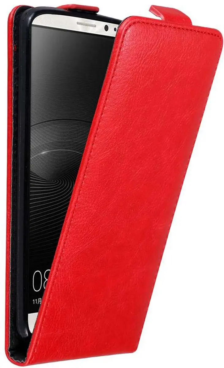 Cadorabo Hoesje geschikt voor Huawei MATE 8 in APPEL ROOD