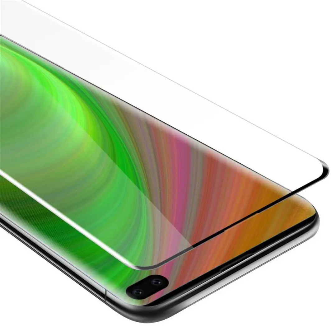 Cadorabo Screenprotector geschikt voor Samsung Galaxy S10 PLUS Volledig scherm p