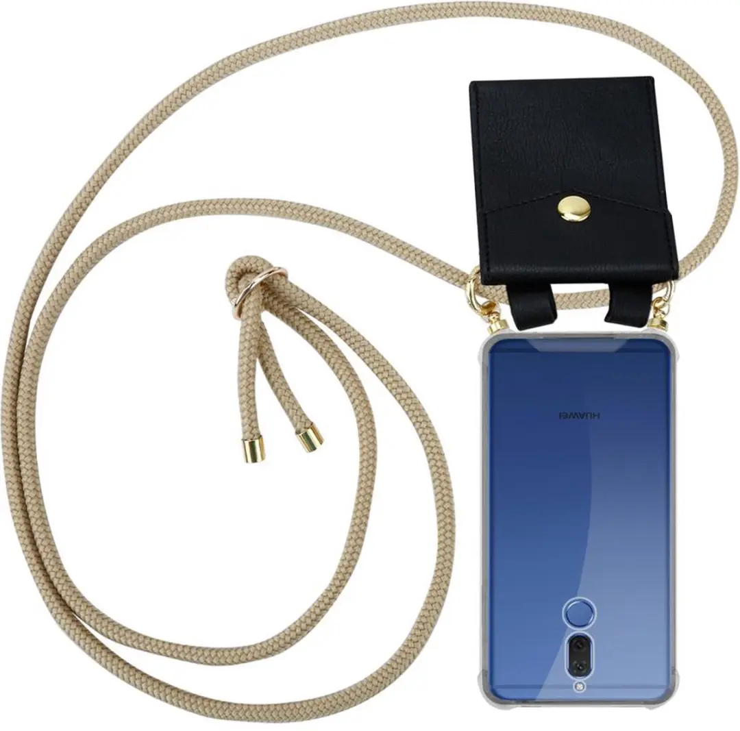 Cadorabo Hoesje geschikt voor Huawei MATE 10 LITE in GLANZEND BRUIN