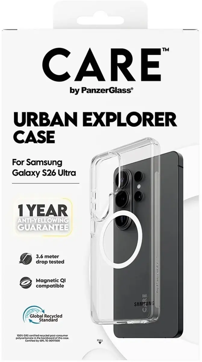 PanzerGlass Hoesje Samsung Galaxy S26 Ultra - Transparant - afbeelding 6 van 6