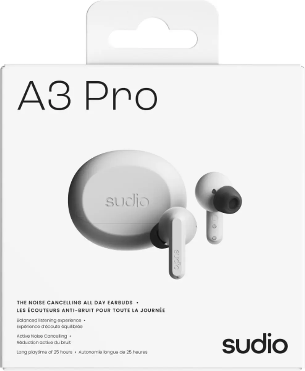 Sudio A3 Pro Koptelefoon - Wit - afbeelding 5 van 6