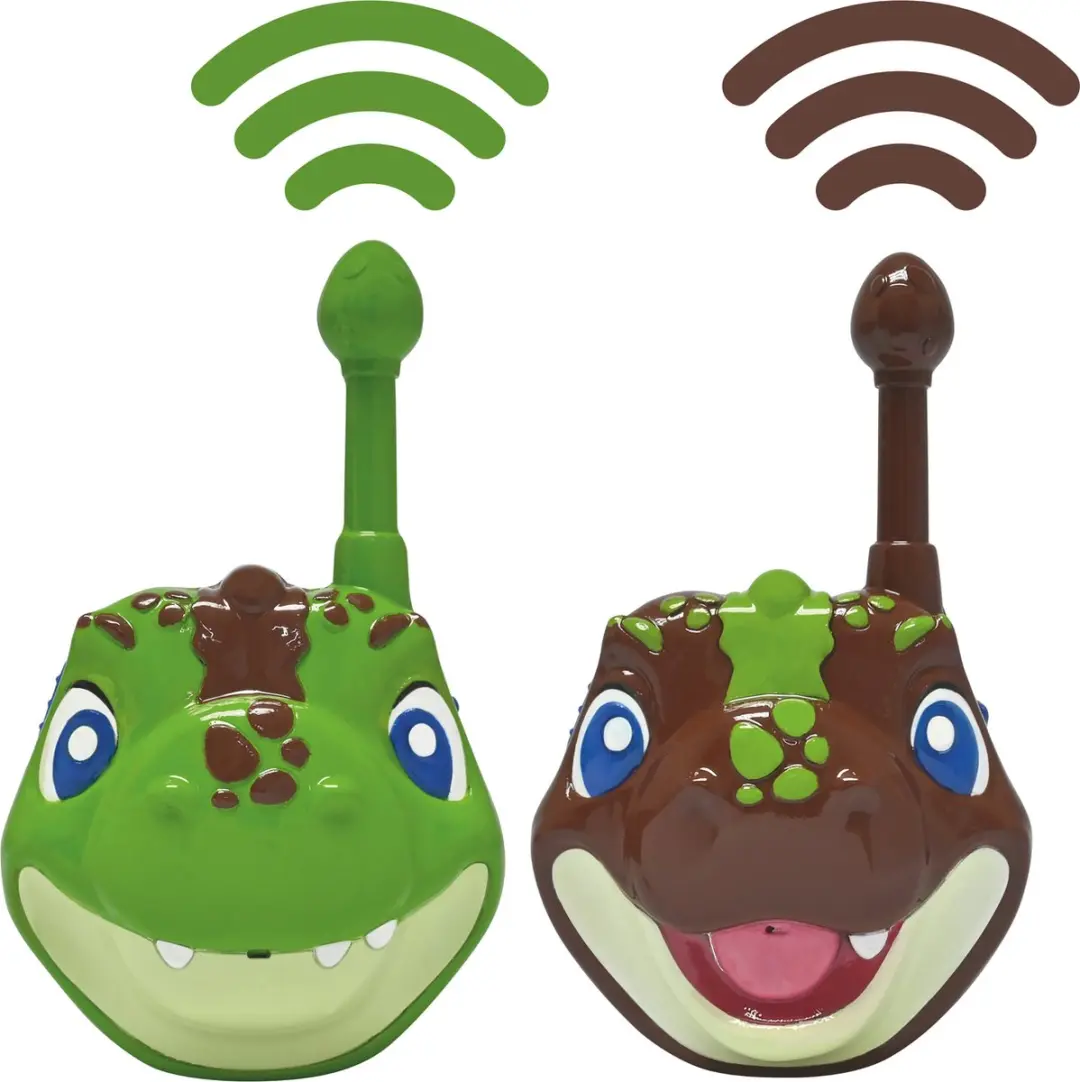 Lexibook 3D Dinosaurus Walkie-Talkies - 500m - Set van 2 - afbeelding 2 van 6