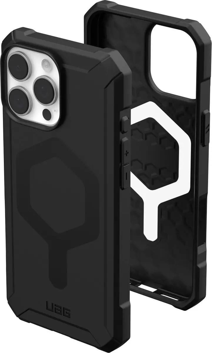 UAG Essential Armor MagSafe Hoesje iPhone 16 Pro Max - Zwart - afbeelding 6 van 6