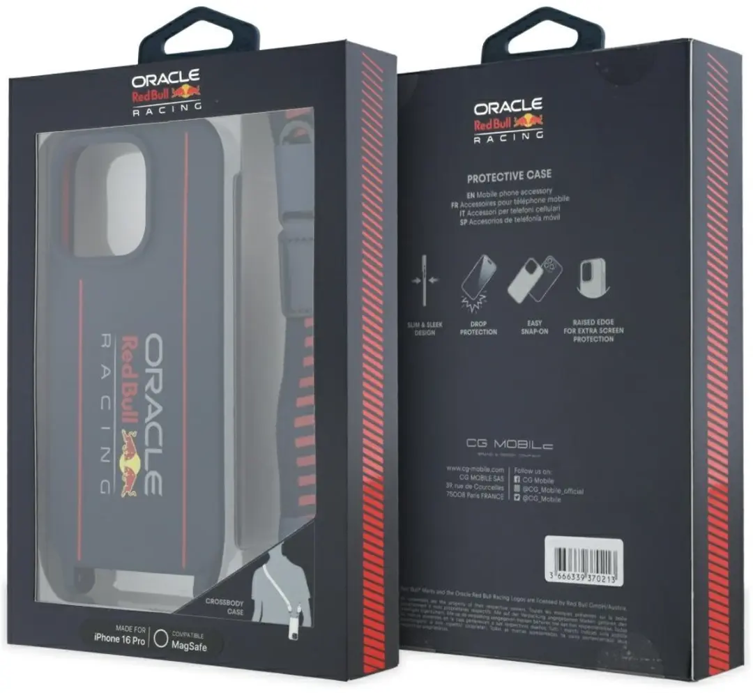 Red Bull RBHMP16L24SISOLRV Hoesje iPhone 16 Pro - afbeelding 5 van 6