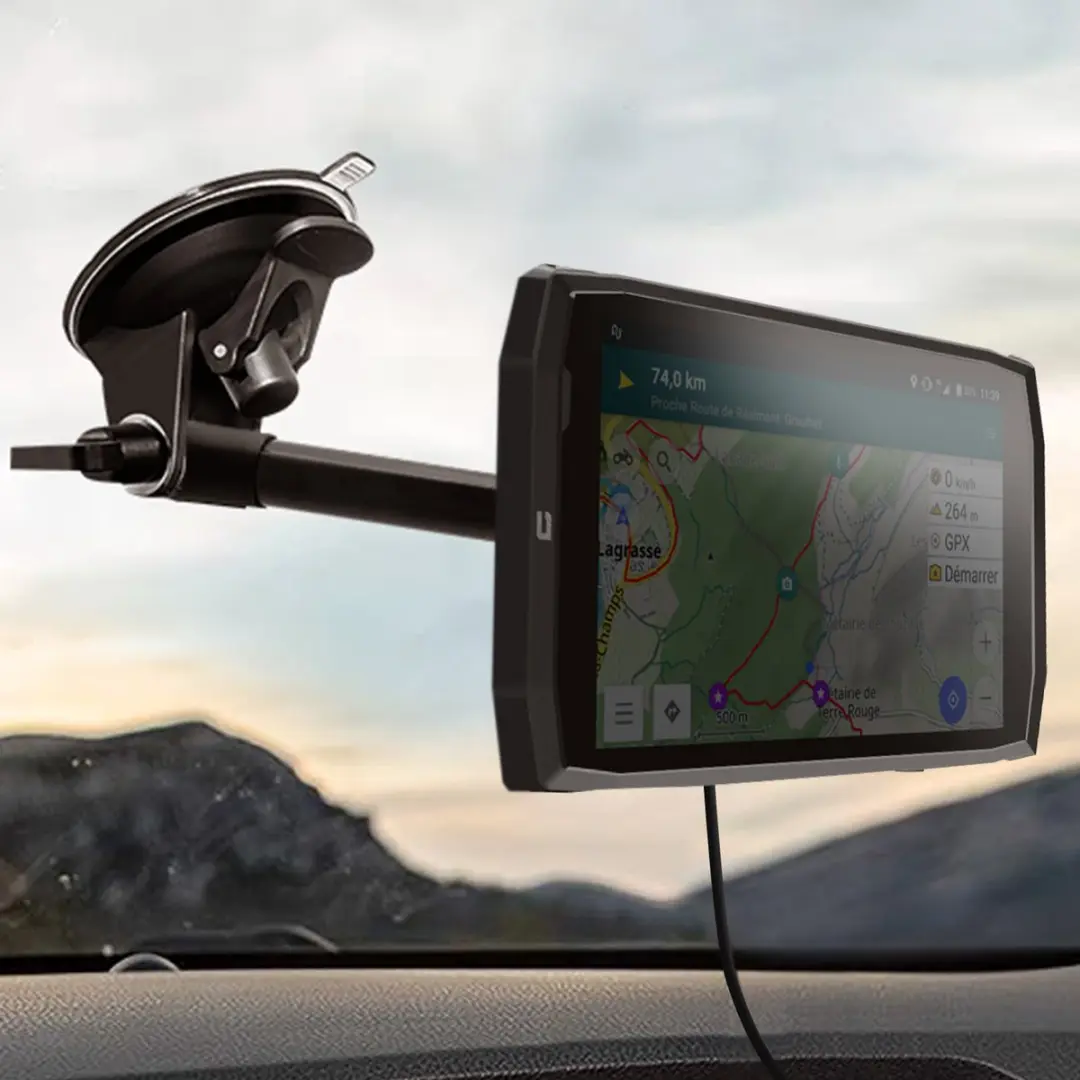 Crosscall X-Car Pro Smartphonehouder - Zwart - afbeelding 6 van 6