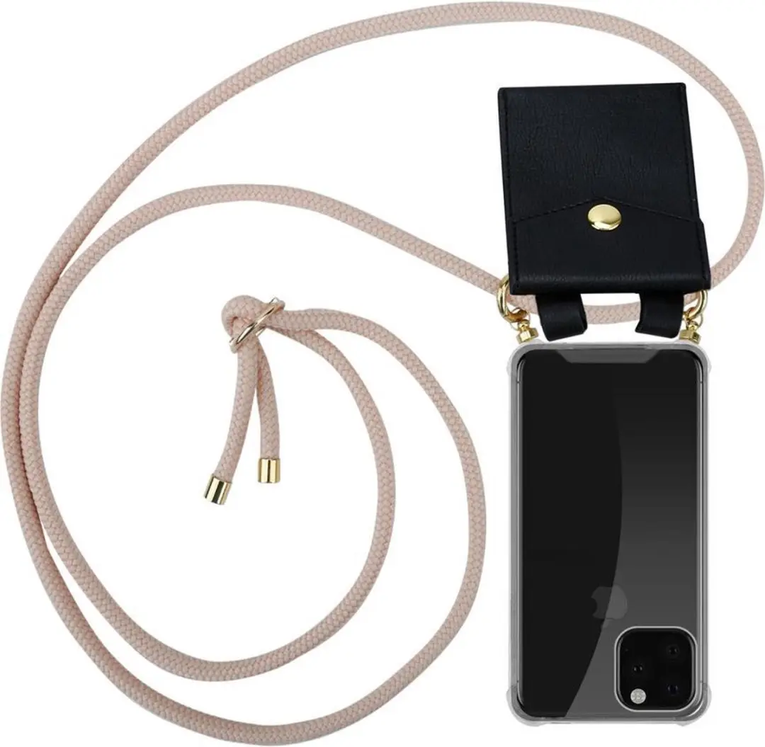 Cadorabo Hoesje geschikt voor Apple iPhone 11 PRO MAX in PEARLY ROSE GOUD