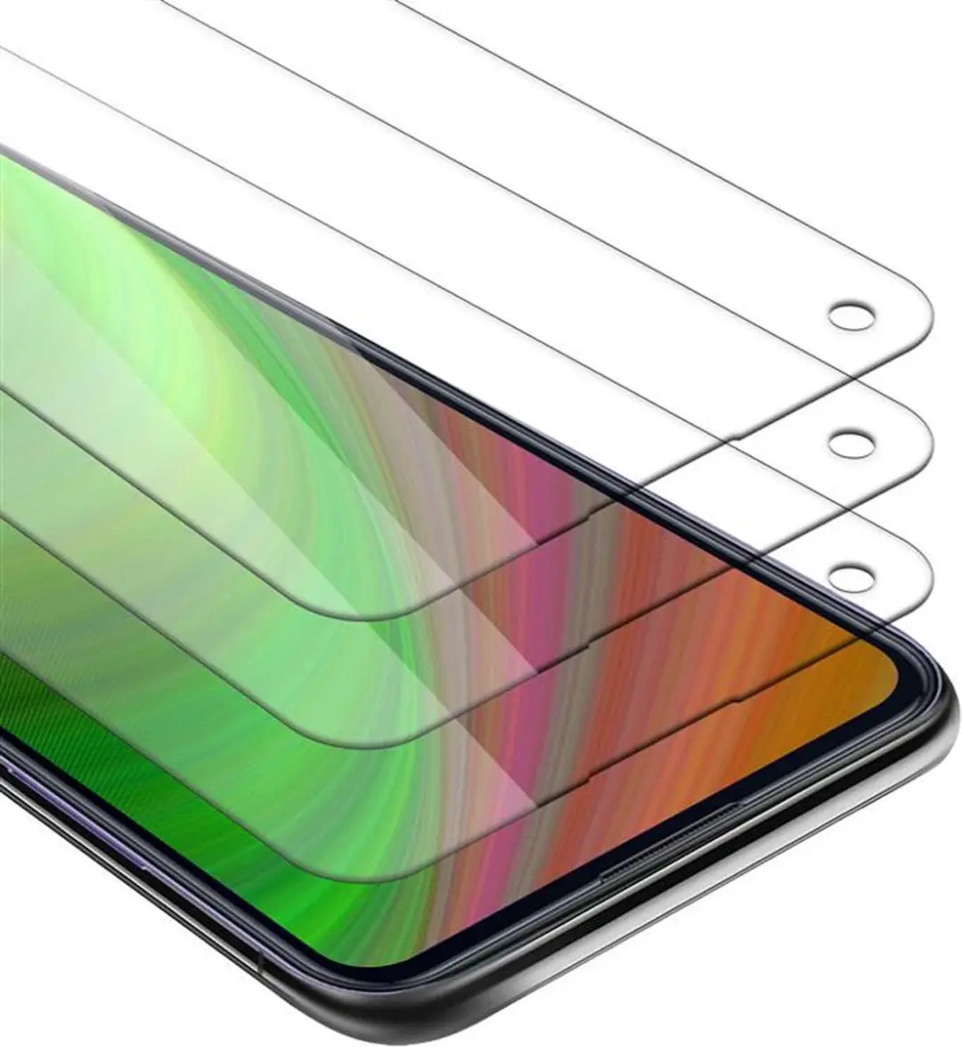 Cadorabo 3x Screenprotector geschikt voor Samsung Galaxy A11 / M11