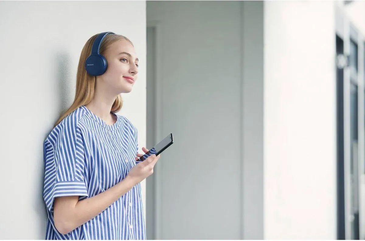 Sony WH-CH510 Draadloze On-Ear Koptelefoon - Blauw - afbeelding 6 van 6