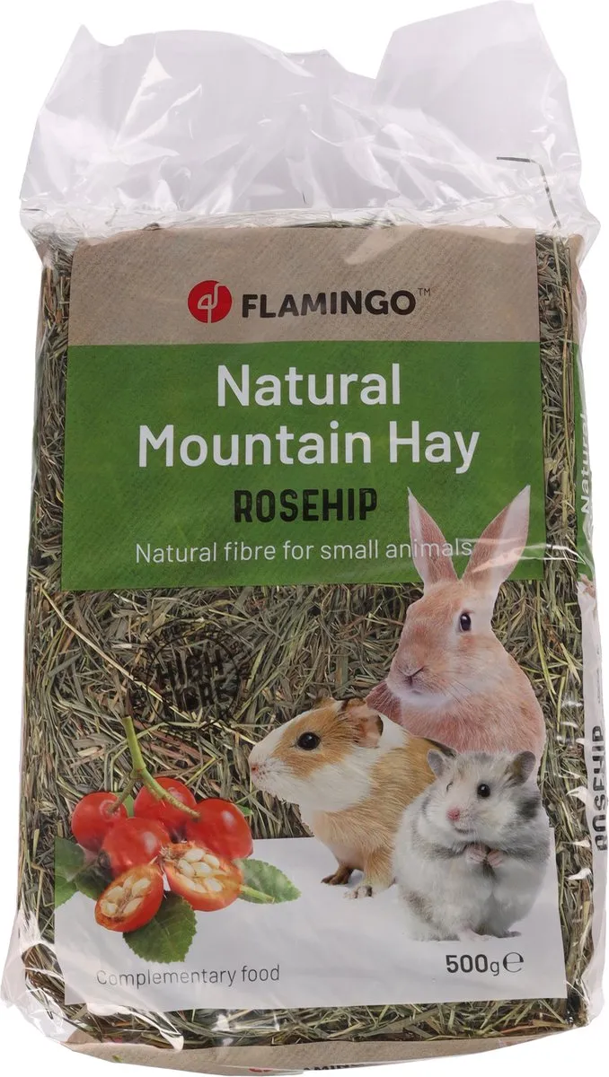 Flamingo Berghooi met Rozenbottel 500g