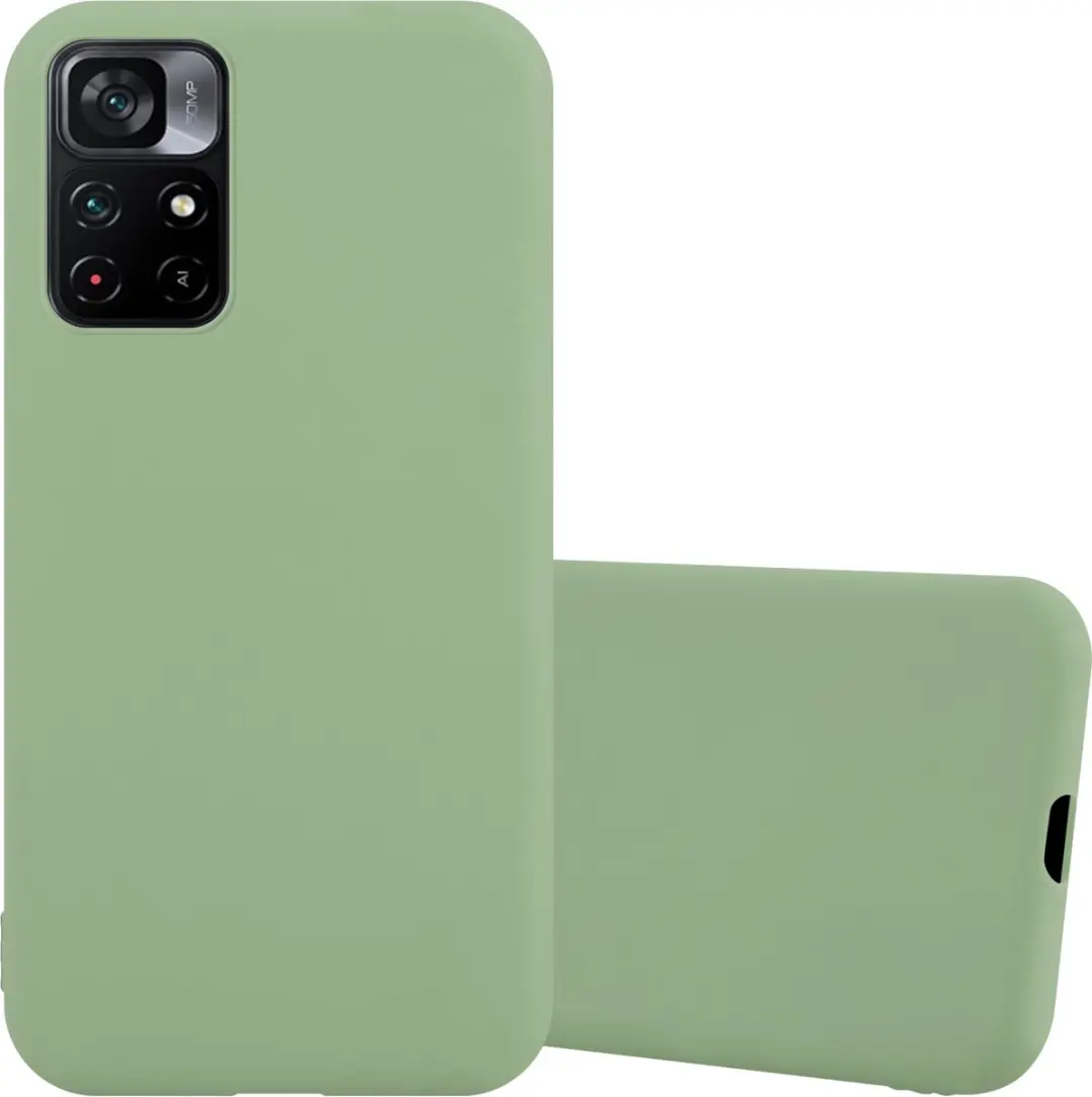 Cadorabo Hoesje geschikt voor Xiaomi POCO M4 PRO 5G in CANDY PASTEL GROEN