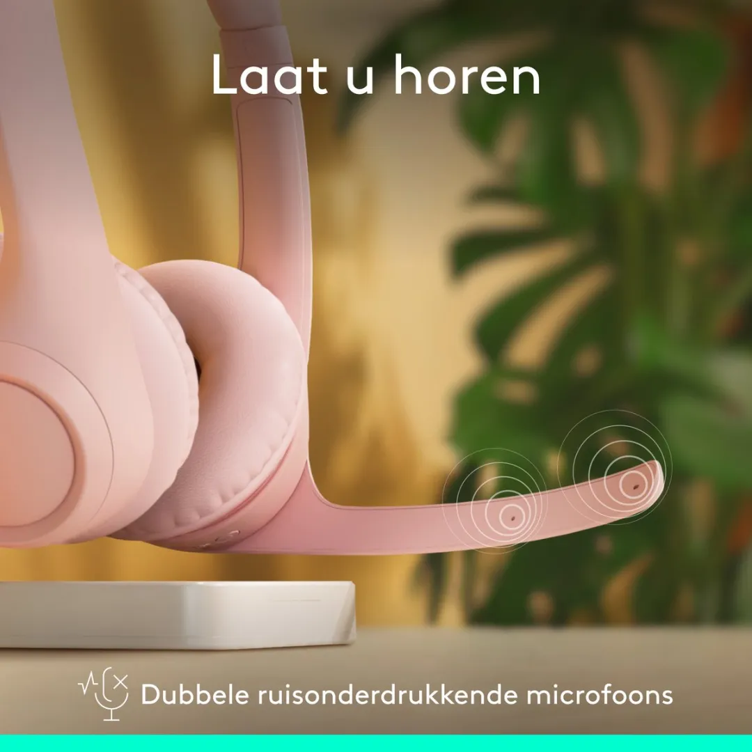 Logitech Zone 300 Draadloze Headset - Rose