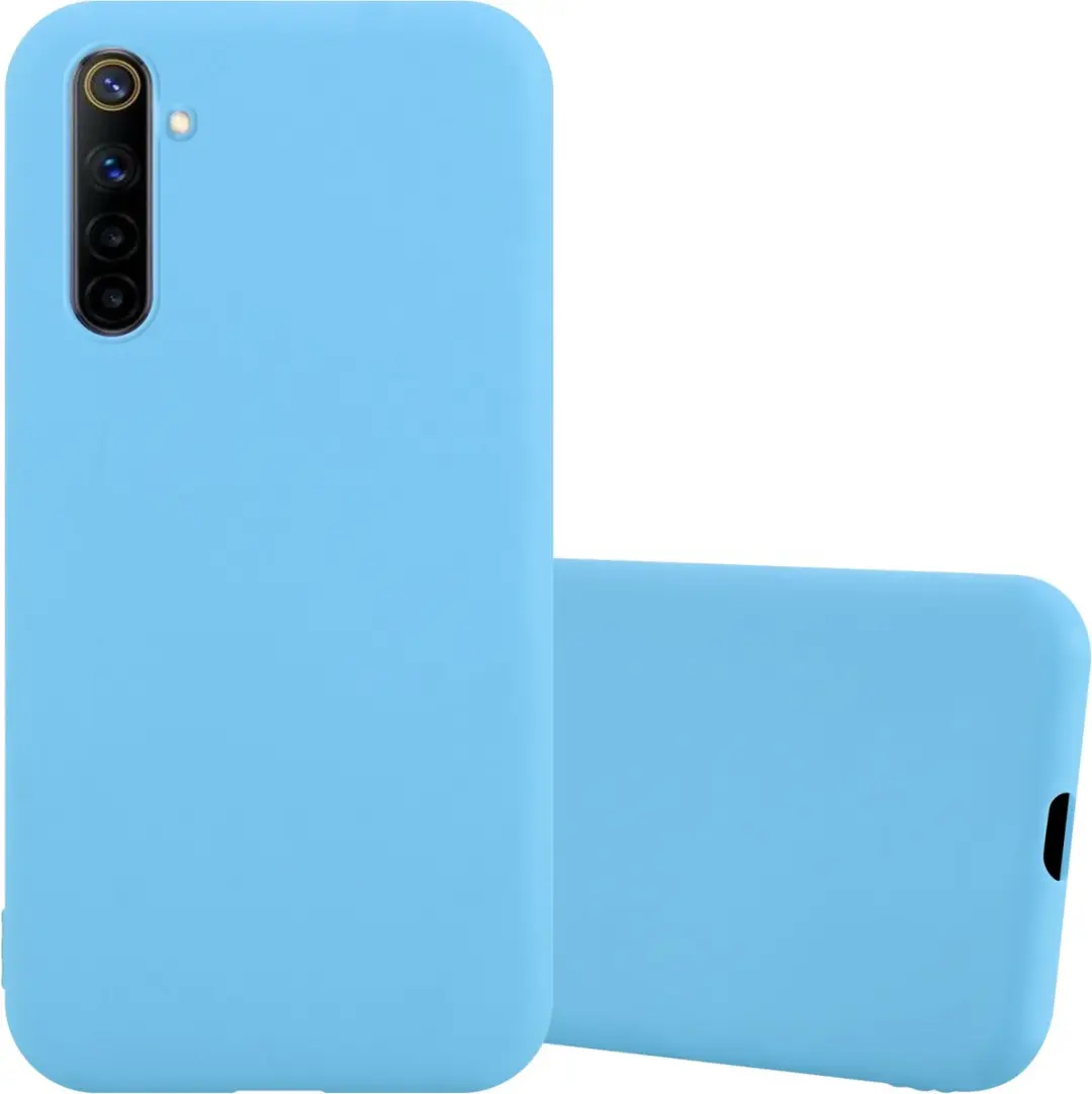 Cadorabo Hoesje geschikt voor Realme Narzo 4G in CANDY BLAUW