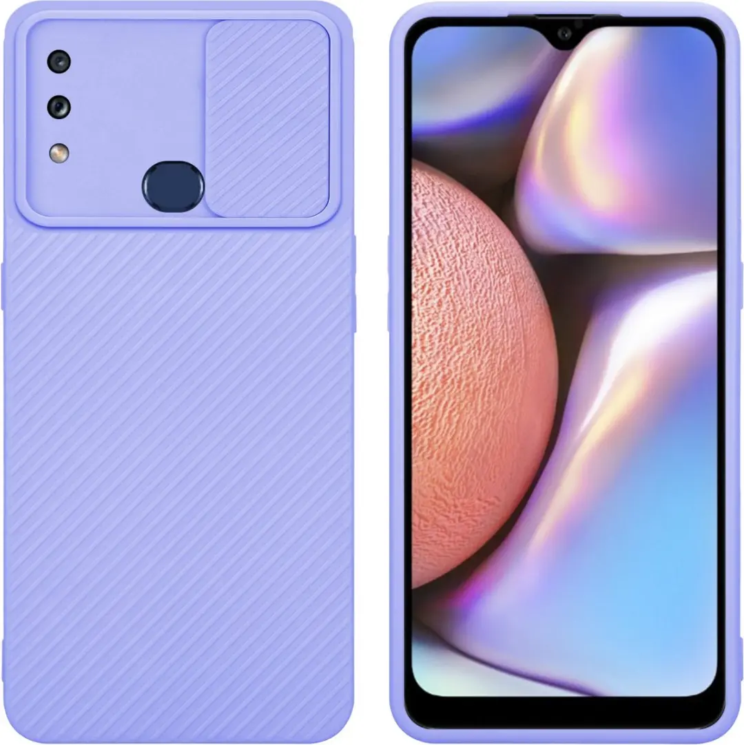 Cadorabo Hoesje geschikt voor Samsung Galaxy A10s / M01s in Bonbon Paars