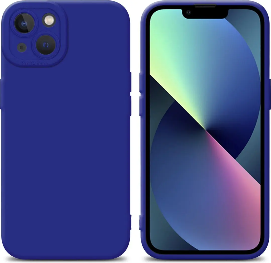 Cadorabo Hoesje geschikt voor Apple iPhone 13 in FLUID BLAUW
