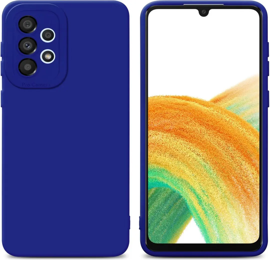 Cadorabo Hoesje geschikt voor Samsung Galaxy A52 (4G / 5G) / A52s in FLUID BLAUW