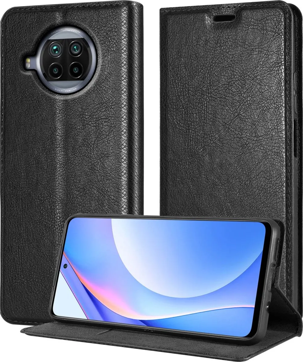 Cadorabo Hoesje geschikt voor Xiaomi Mi 10T LITE in ZWARTE NACHT