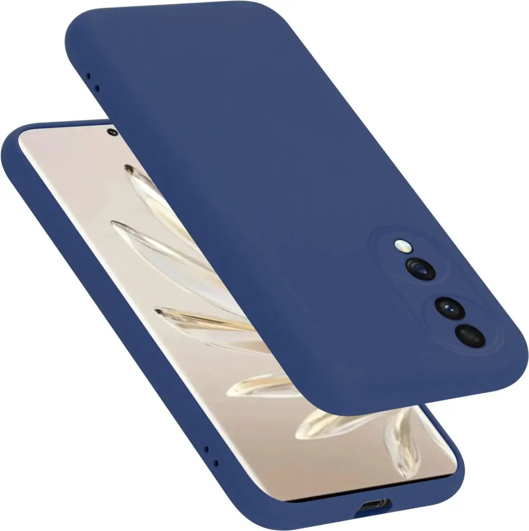 Cadorabo Hoesje geschikt voor Honor 70 in LIQUID BLAUW