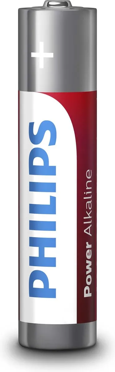 Philips Power Alkaline - AAA Batterijen - 4 stuks