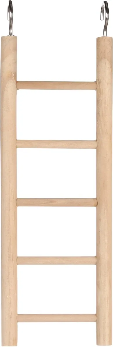 Flamingo Houten Vogelvoederladder 32cm - Bruin