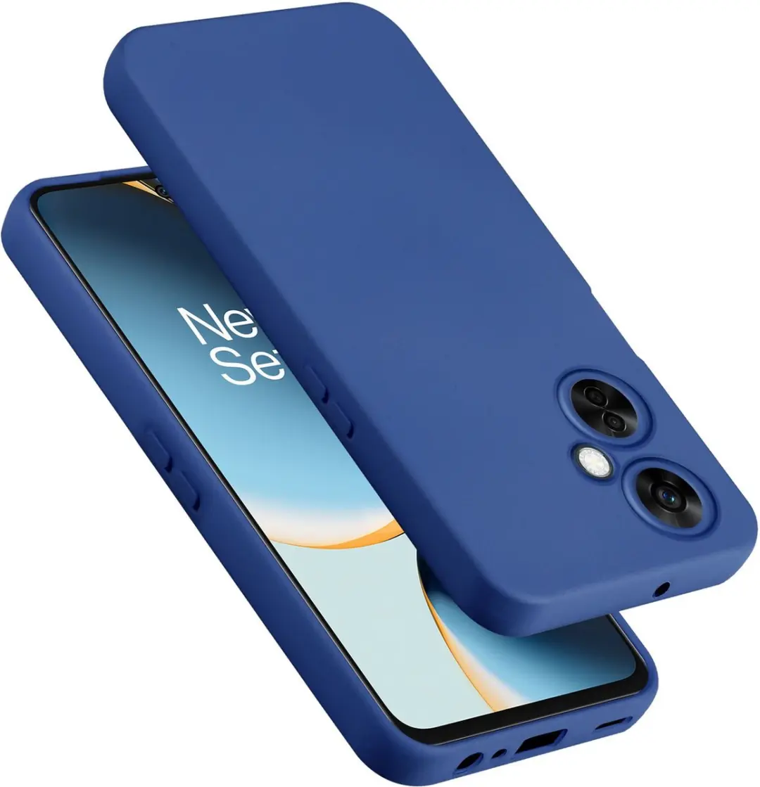 Cadorabo Hoesje geschikt voor OnePlus Nord CE 3 Lite 5G in LIQUID BLAUW