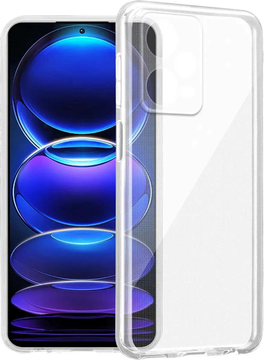 Cadorabo Hoesje geschikt voor Redmi Note 12 Pro Plus 5G in VOLLEDIG TRANSPARANT
