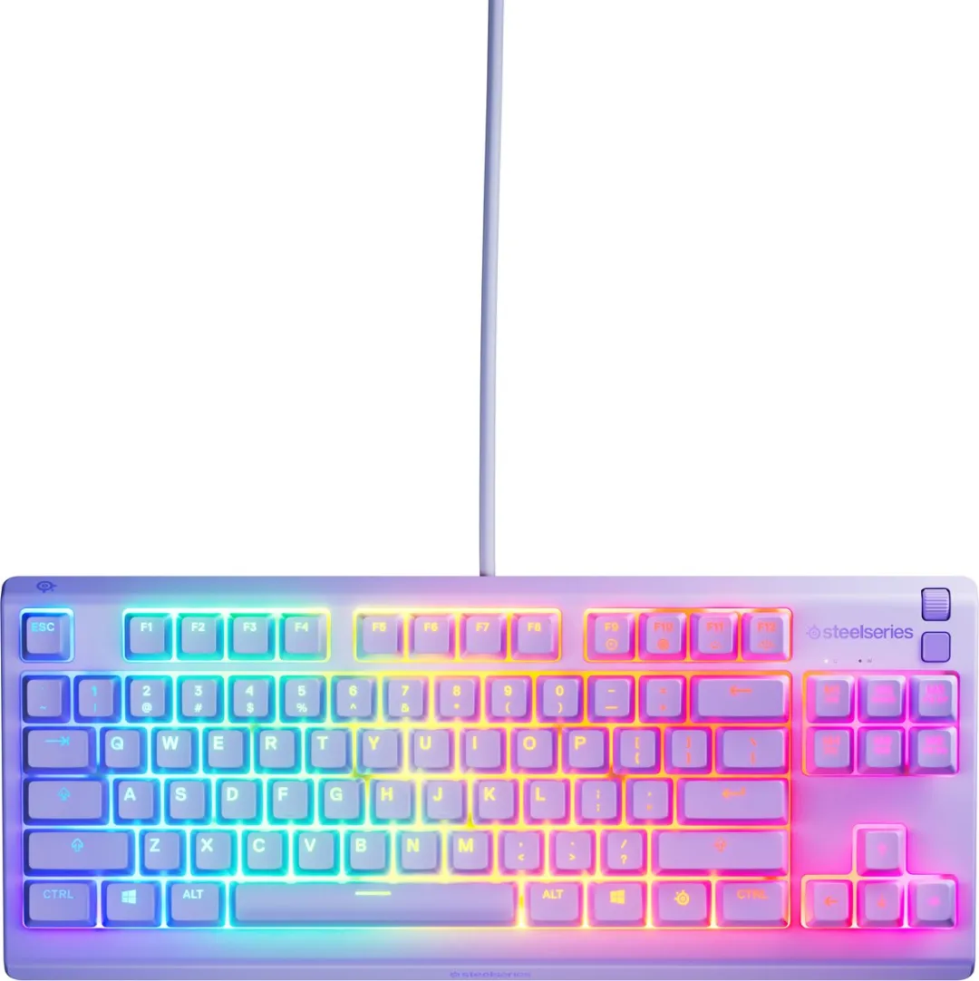 SteelSeries Apex 3 Bundel - Lavendel - 0664404566755 - afbeelding 4 van 6