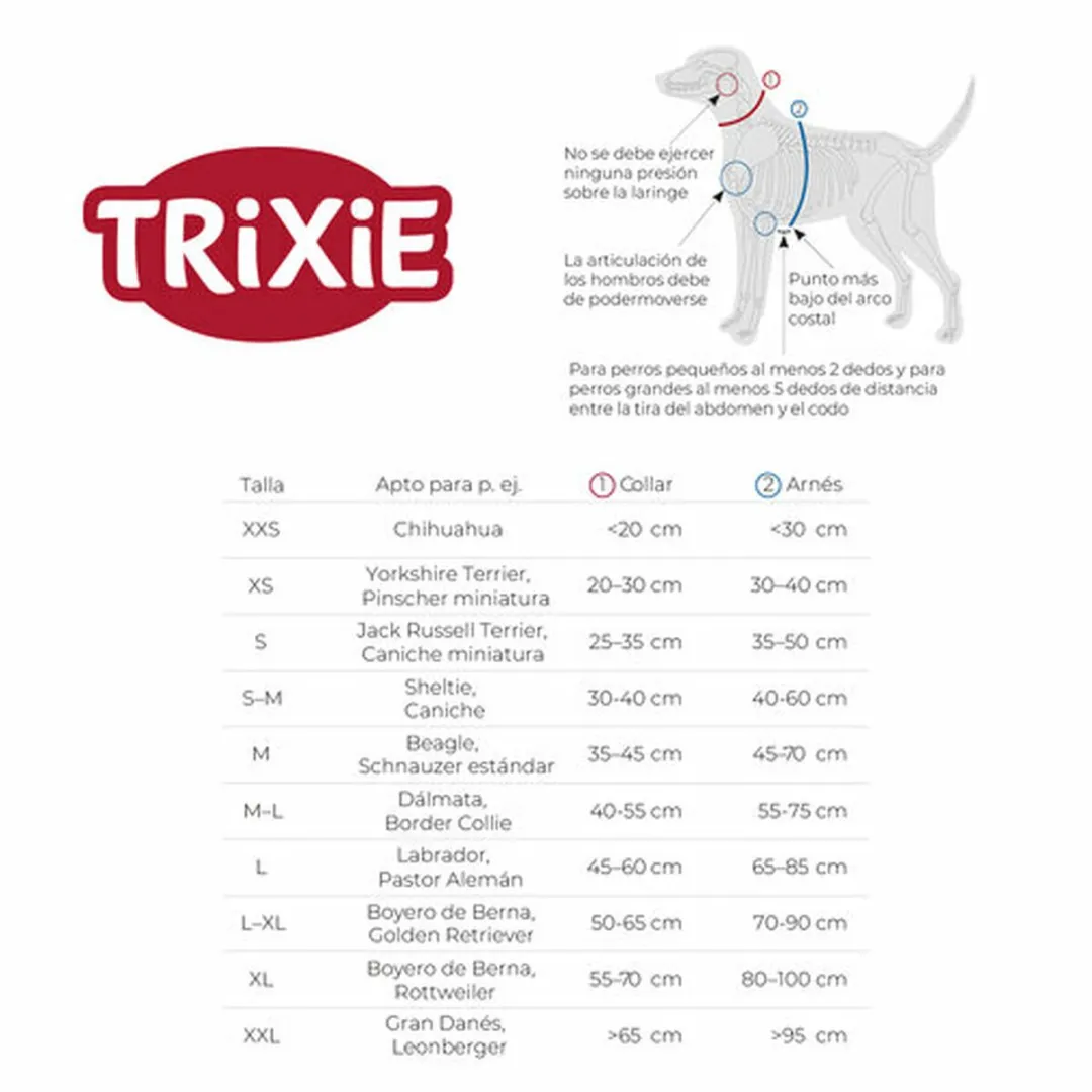 Trixie Premium H-Tuig Aqua Blauw