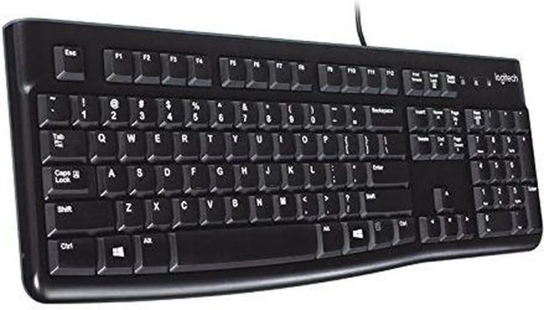 Logitech K120 Toetsenbord - Spaans - USB - Zwart