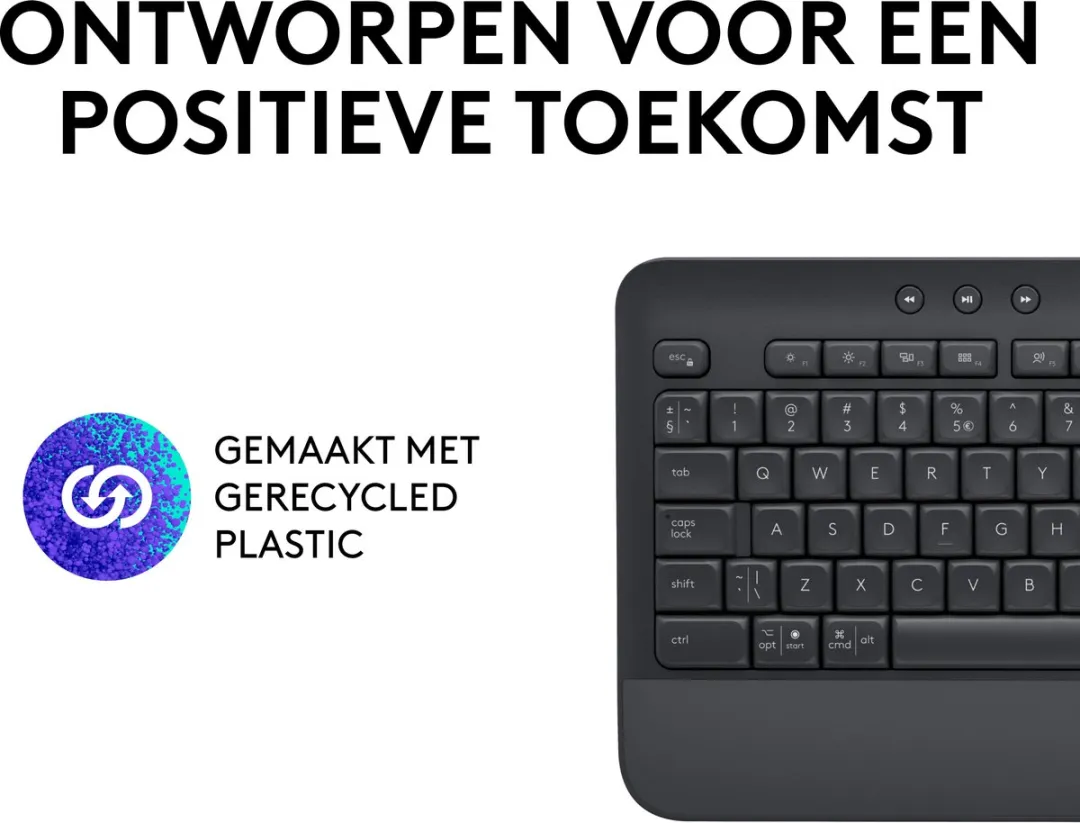 Logitech Signature K650 Draadloos Toetsenbord - Zwart - afbeelding 6 van 6