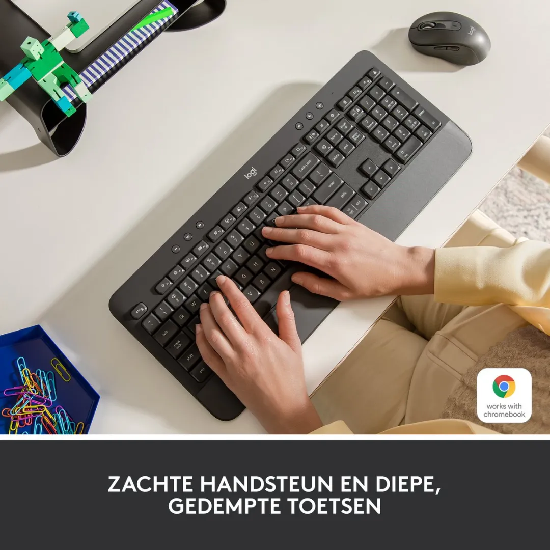Logitech Signature K650 Draadloos Toetsenbord - Zwart