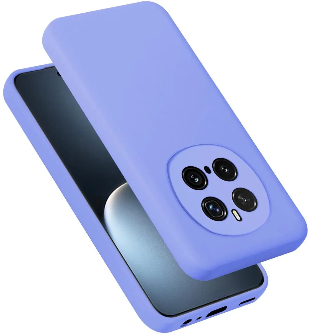 Cadorabo Hoesje geschikt voor Honor Magic 7 Pro in LIQUID LICHT PAARS