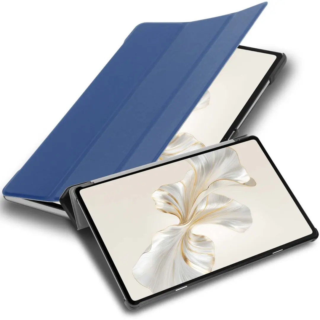 Cadorabo Tablet Hoesje geschikt voor Honor Pad 9 Pro in Jersey donkerblauw