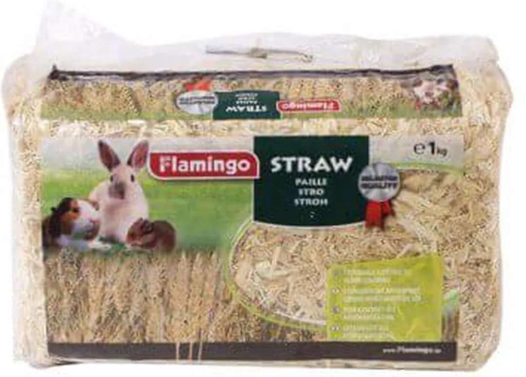 Flamingo Bodembedekking Stro 1 kg
