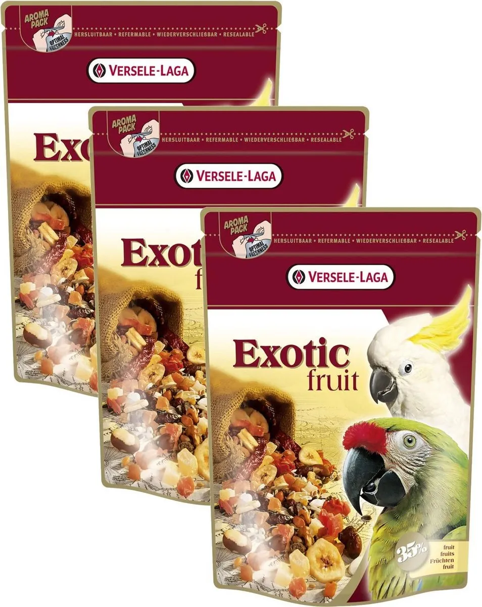 Versele-Laga Prestige Premium Exotic Fruit Papegaaivoer