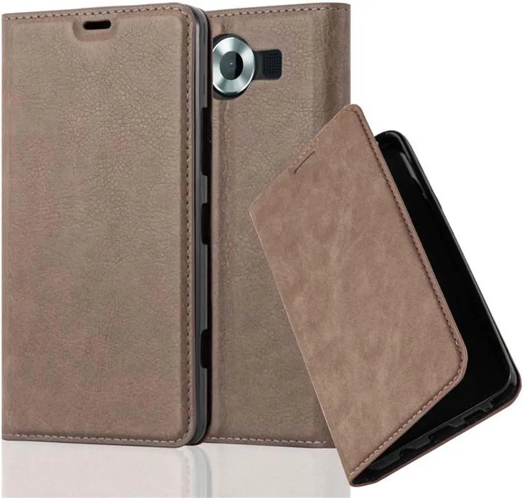 Cadorabo Hoesje geschikt voor Nokia Lumia 950 in KOFFIE BRUIN