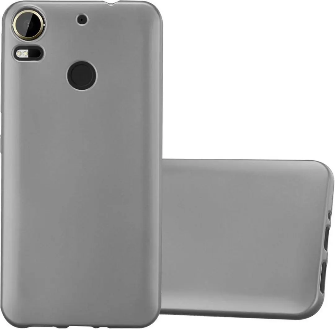 Cadorabo Hoesje geschikt voor HTC Desire 10 PRO in METALLIC GRIJS