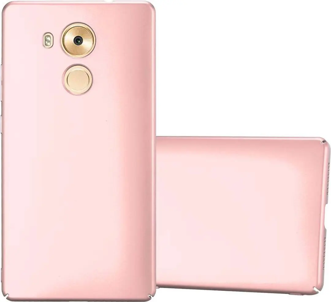 Cadorabo Hoesje geschikt voor Huawei MATE 8 in METAAL ROSE GOUD