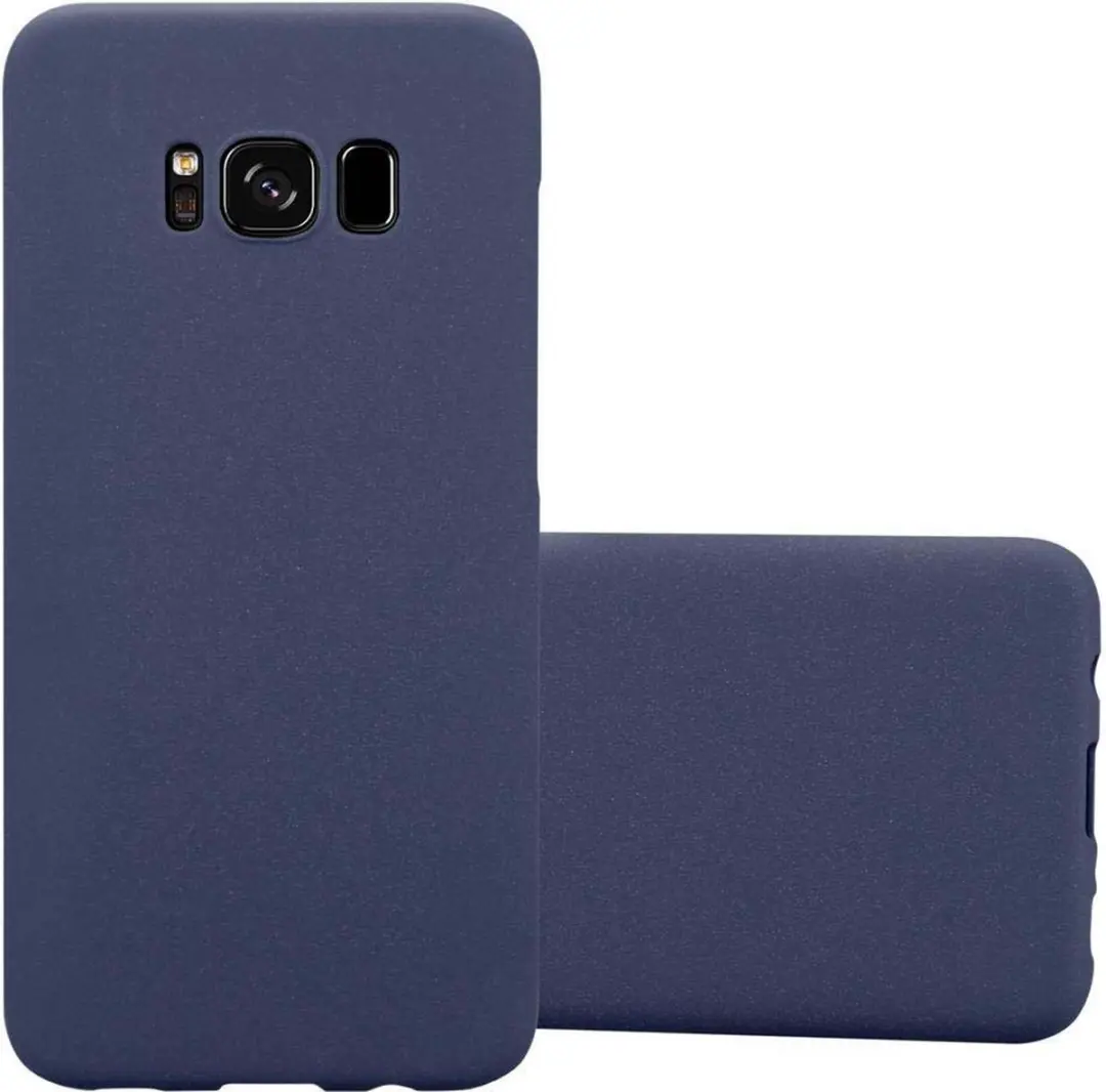 Cadorabo Hoesje geschikt voor Samsung Galaxy S8 in FROSTY BLAUW