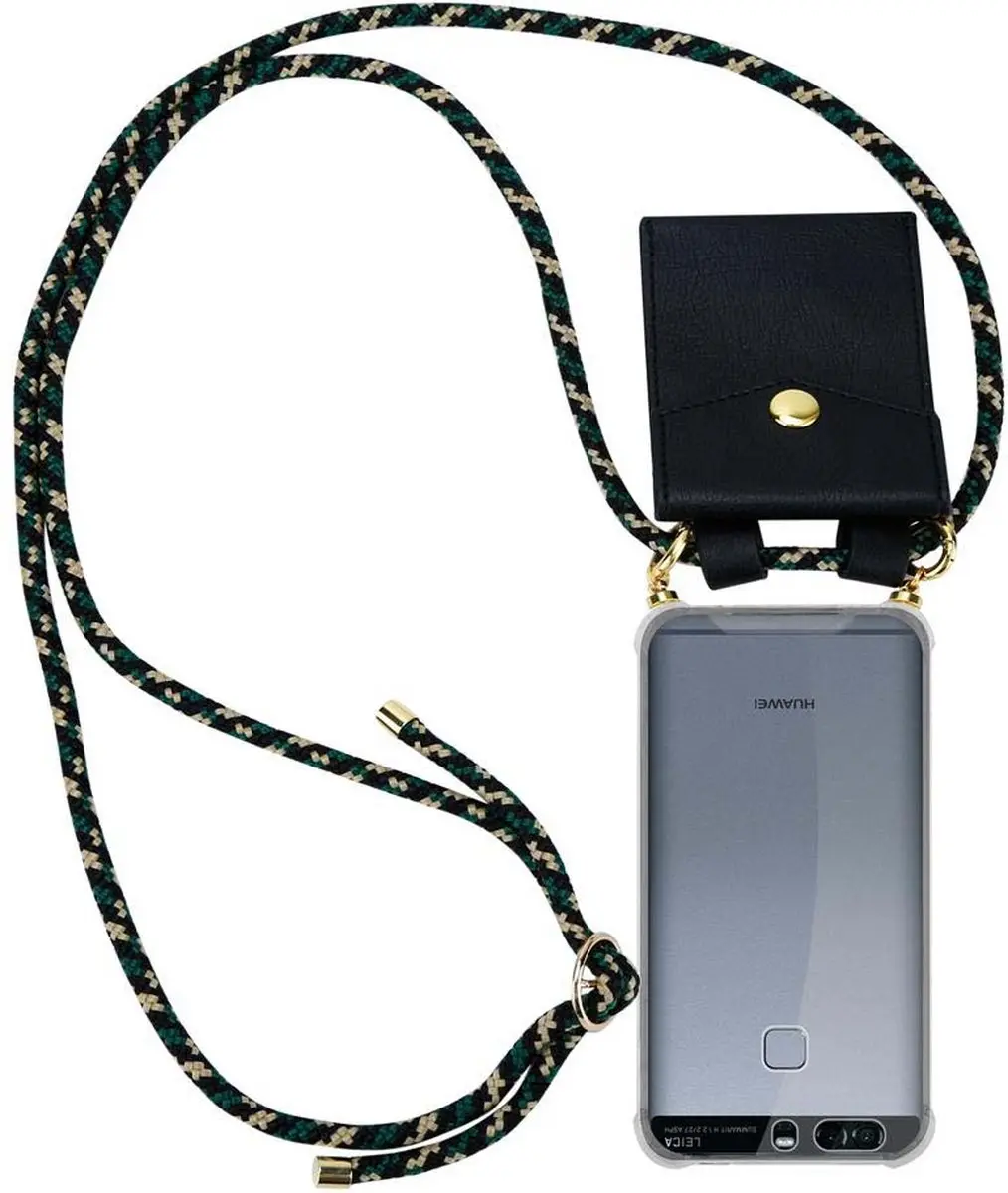 Cadorabo Hoesje geschikt voor Huawei P9 in CAMOUFLAGE