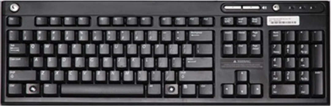 HP 697737-031 Toetsenbord USB QWERTY - Zwart