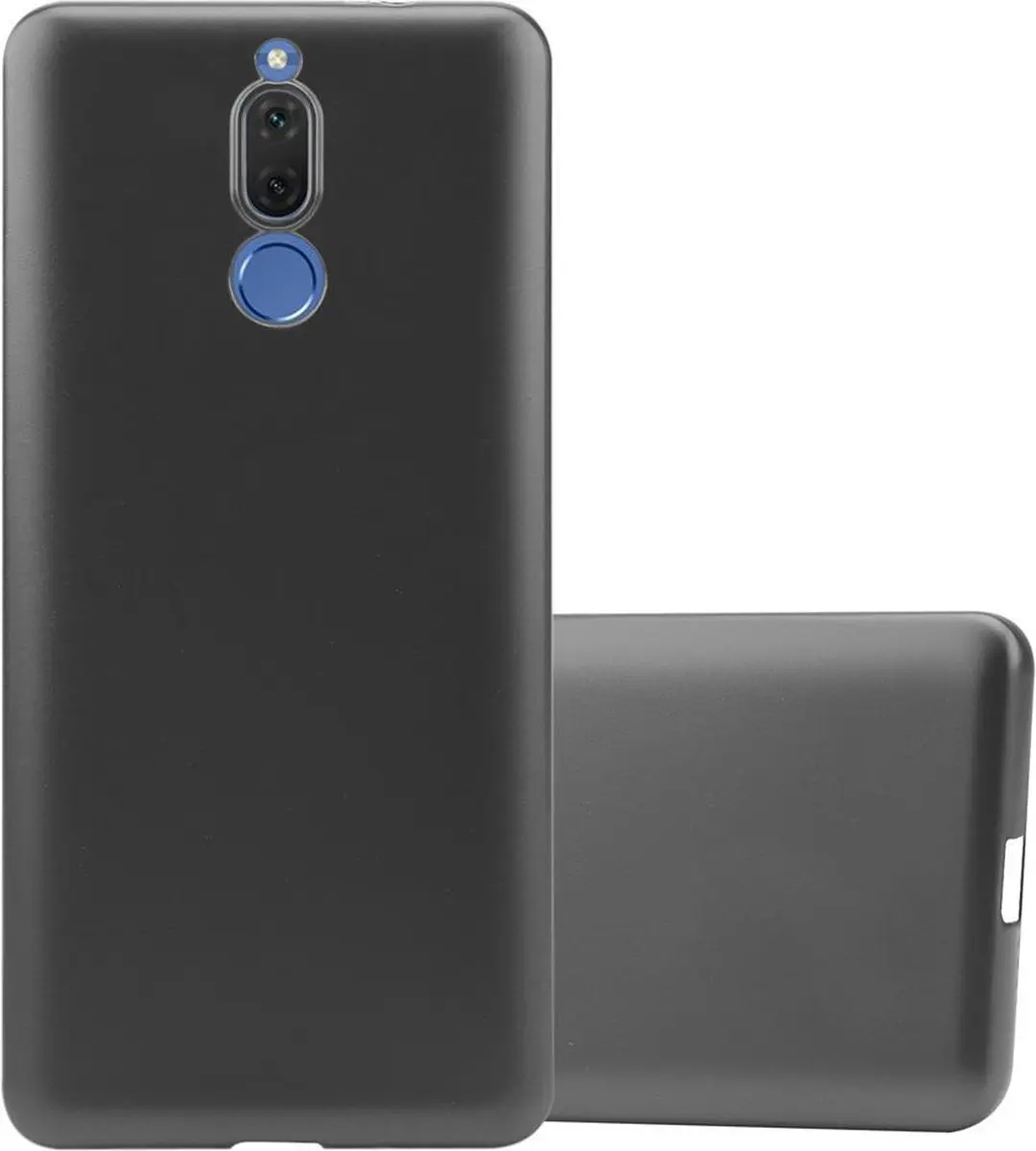 Cadorabo Hoesje geschikt voor Huawei MATE 10 LITE in METALLIC GRIJS