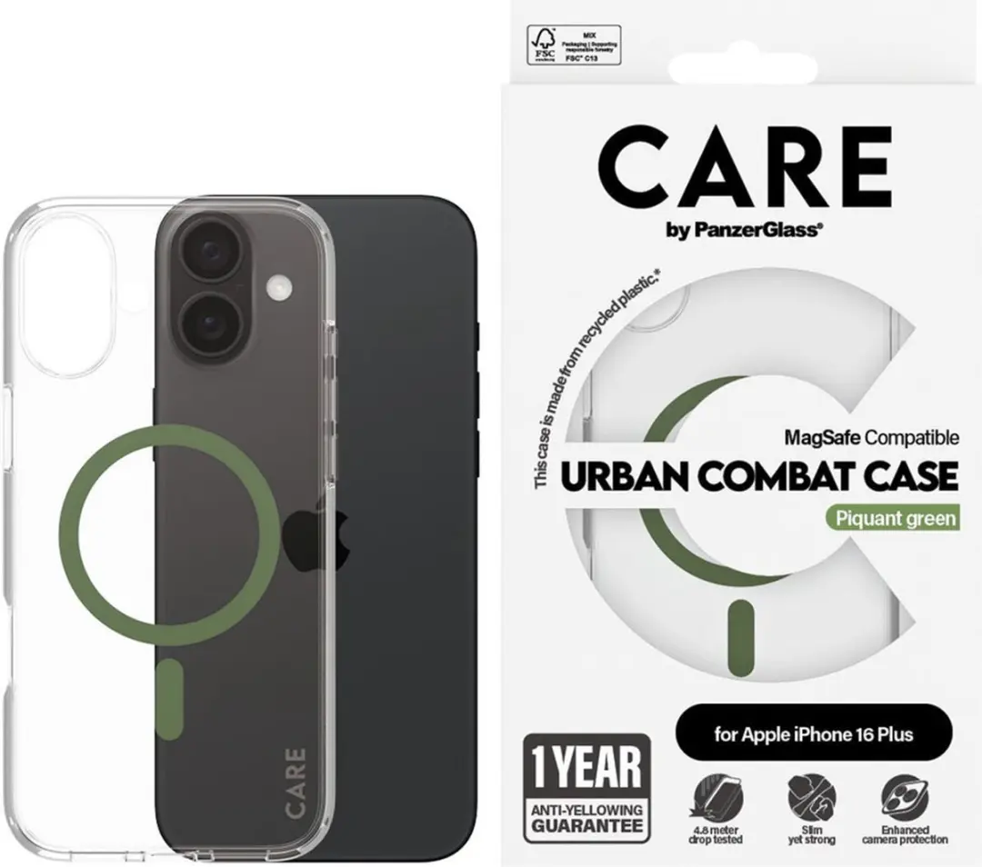 PanzerGlass Urban Combat MagSafe Hoesje iPhone 16 Plus - afbeelding 3 van 4