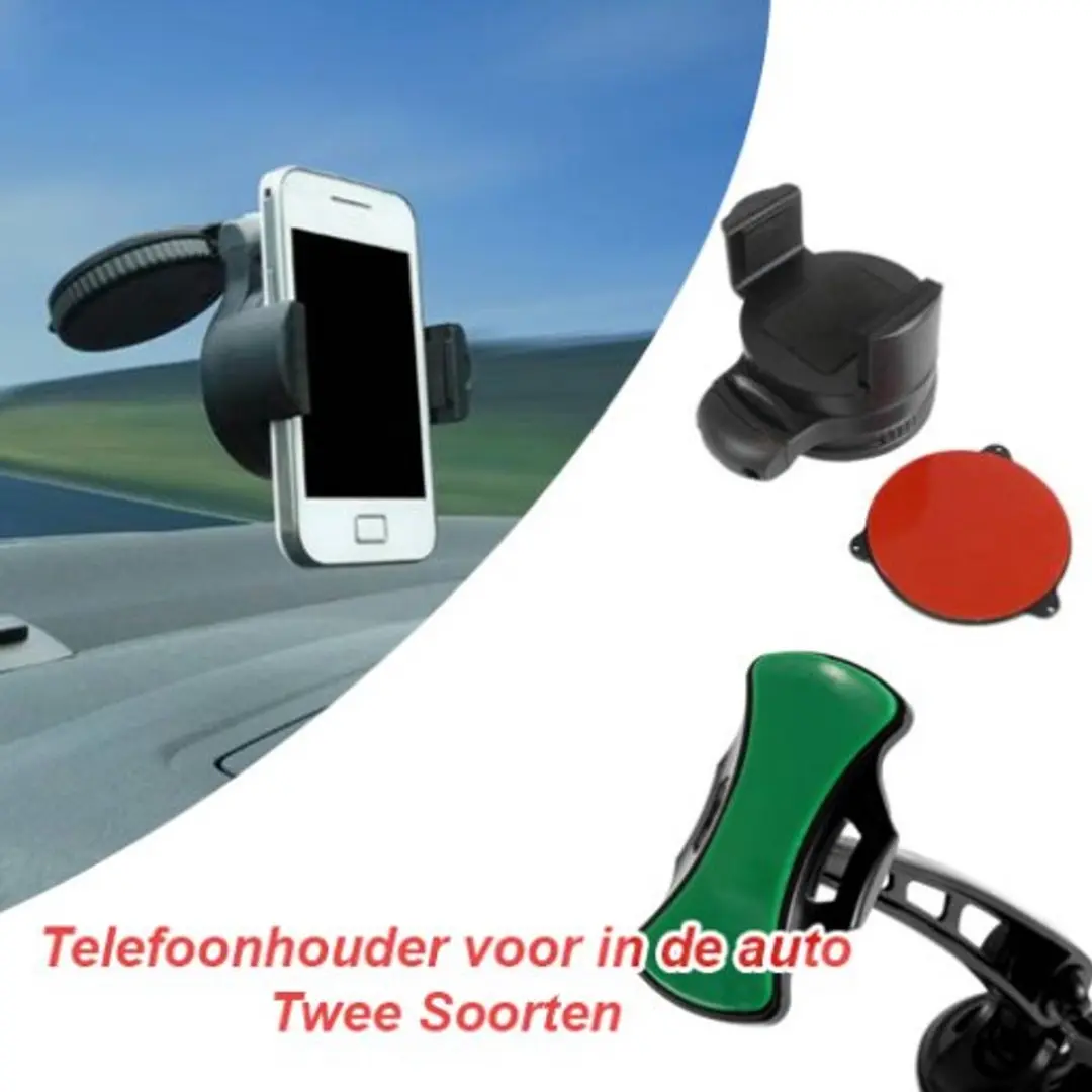 Telefoonhouder voor in de Auto