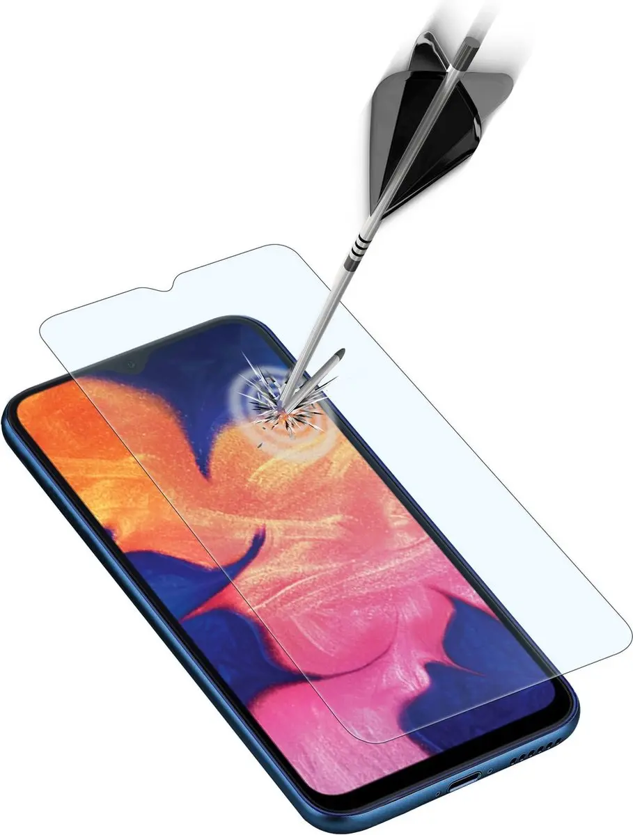 Cellularline Galaxy A10 Gehard Glas TEMPGLASSGALA10