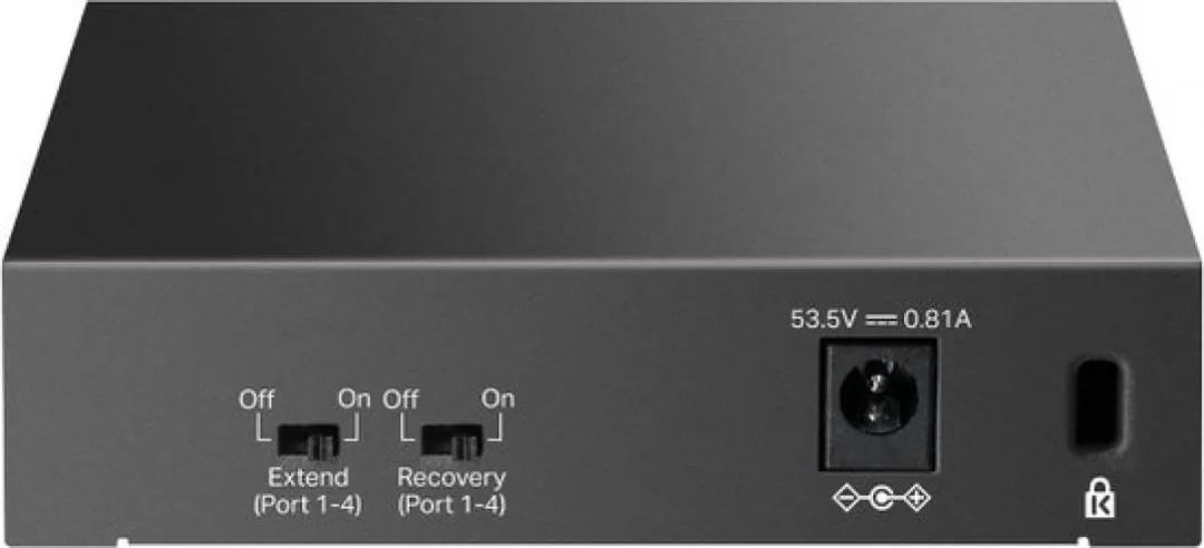 TP-Link LiteWave LS105P 5-Poorts Unmanaged PoE Switch - Zwart