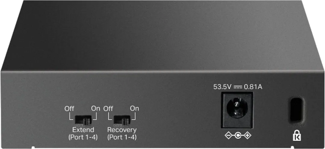 TP-Link LiteWave LS105P 5-Poorts Unmanaged PoE Switch - Zwart