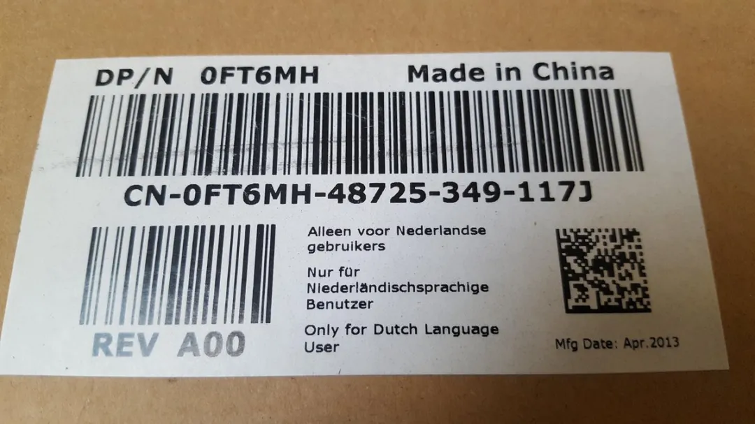 Dell KB813 Toetsenbord - Zwart - afbeelding 6 van 6